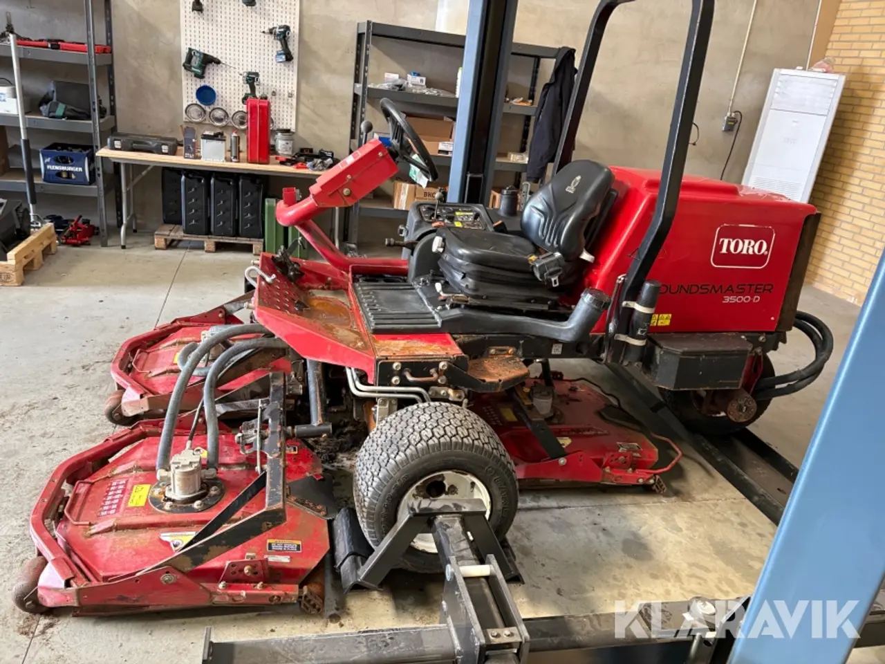 Billede 2 - Græsslåmaskine Toro Groundsmaster 3500-D
