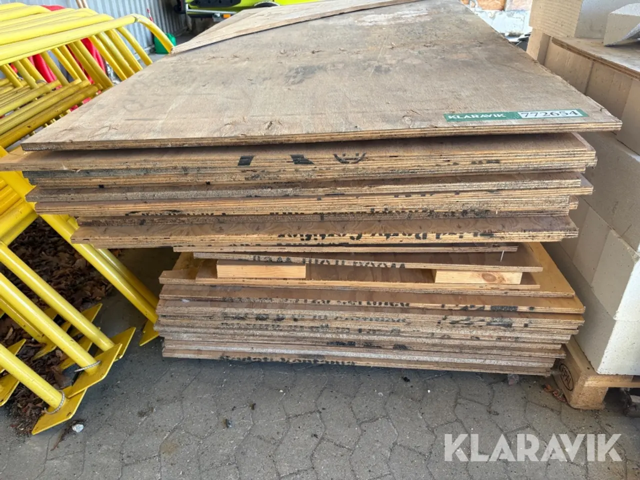 Billede 7 - Krydsfiner plader - 35 styk