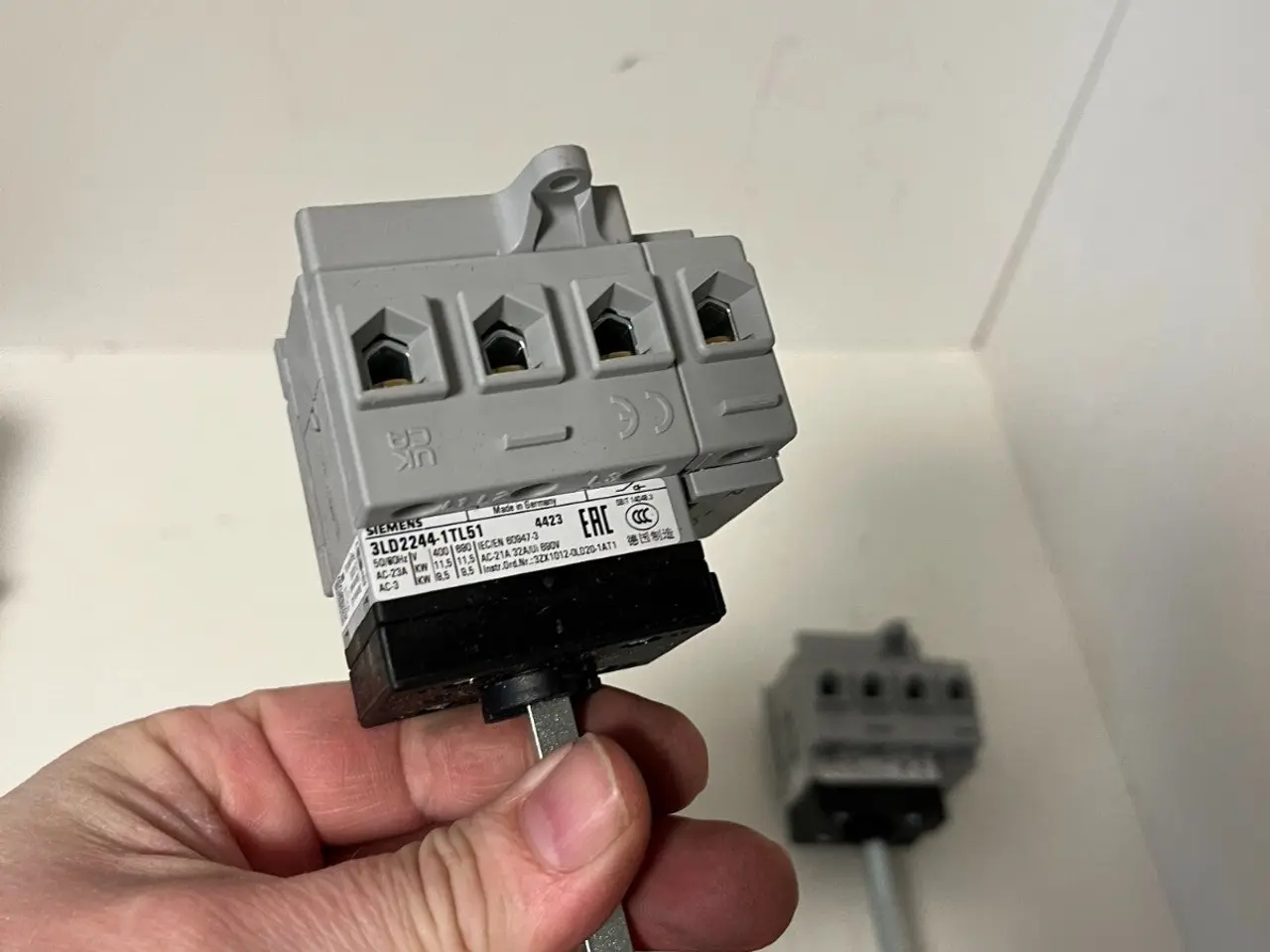 Billede 8 - Siemens 3LD2244-1TL51 Spare Parts, Never - Main 4