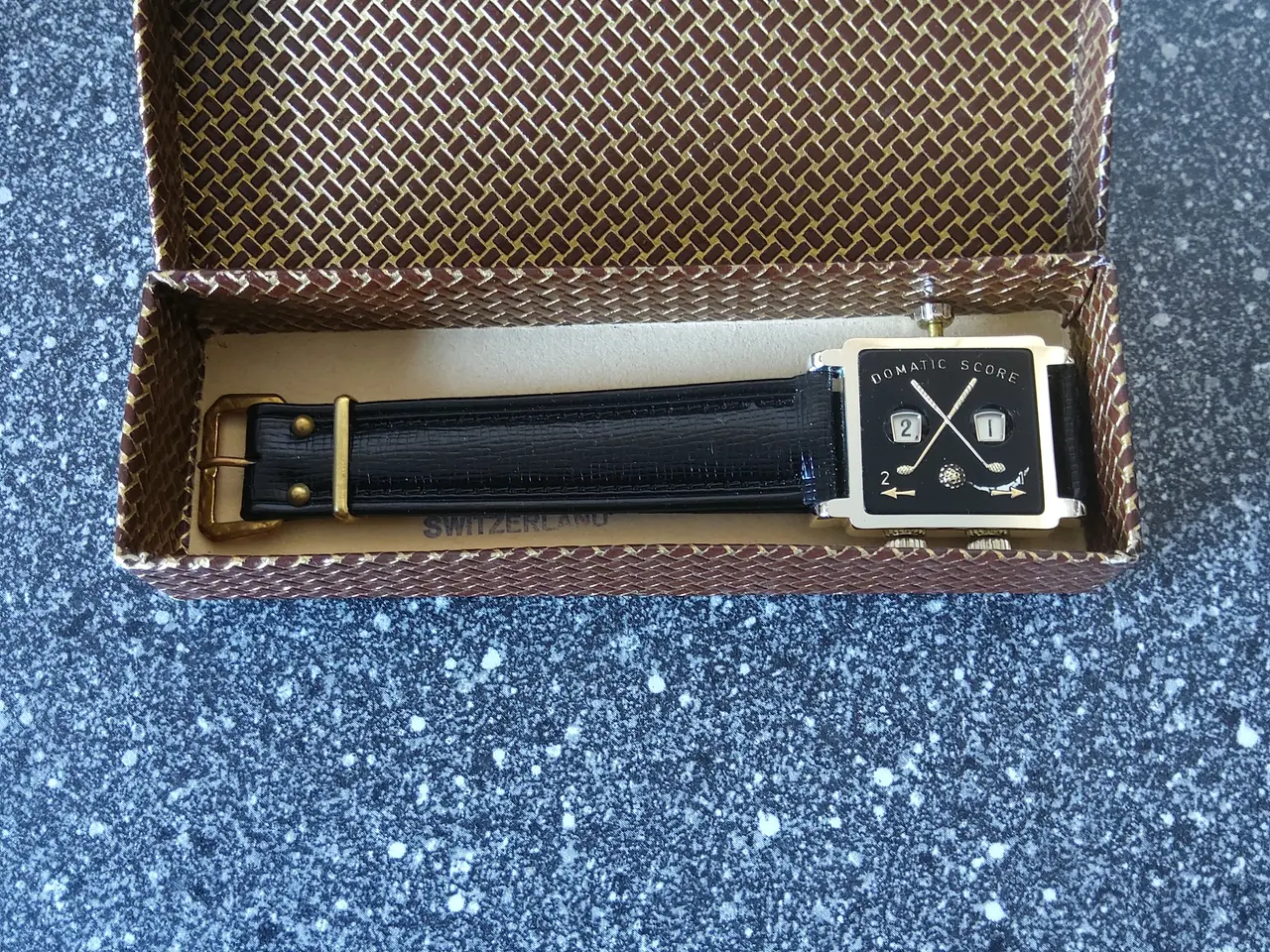 Billede 4 - Domatic golf scoretæller ur fra Schweizer fra 1960
