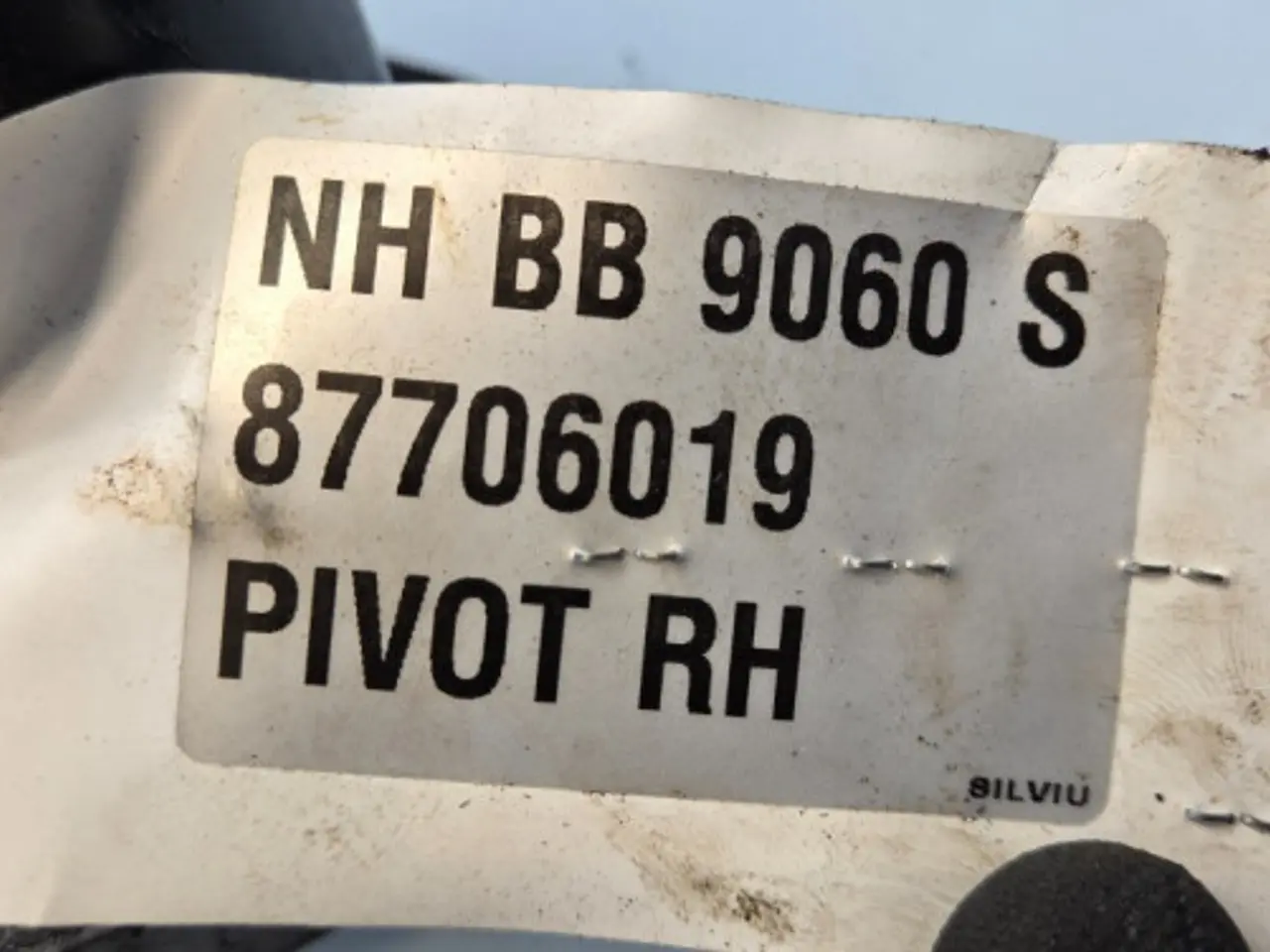 Billede 14 - New Holland BB9060S Arm R. 87706019