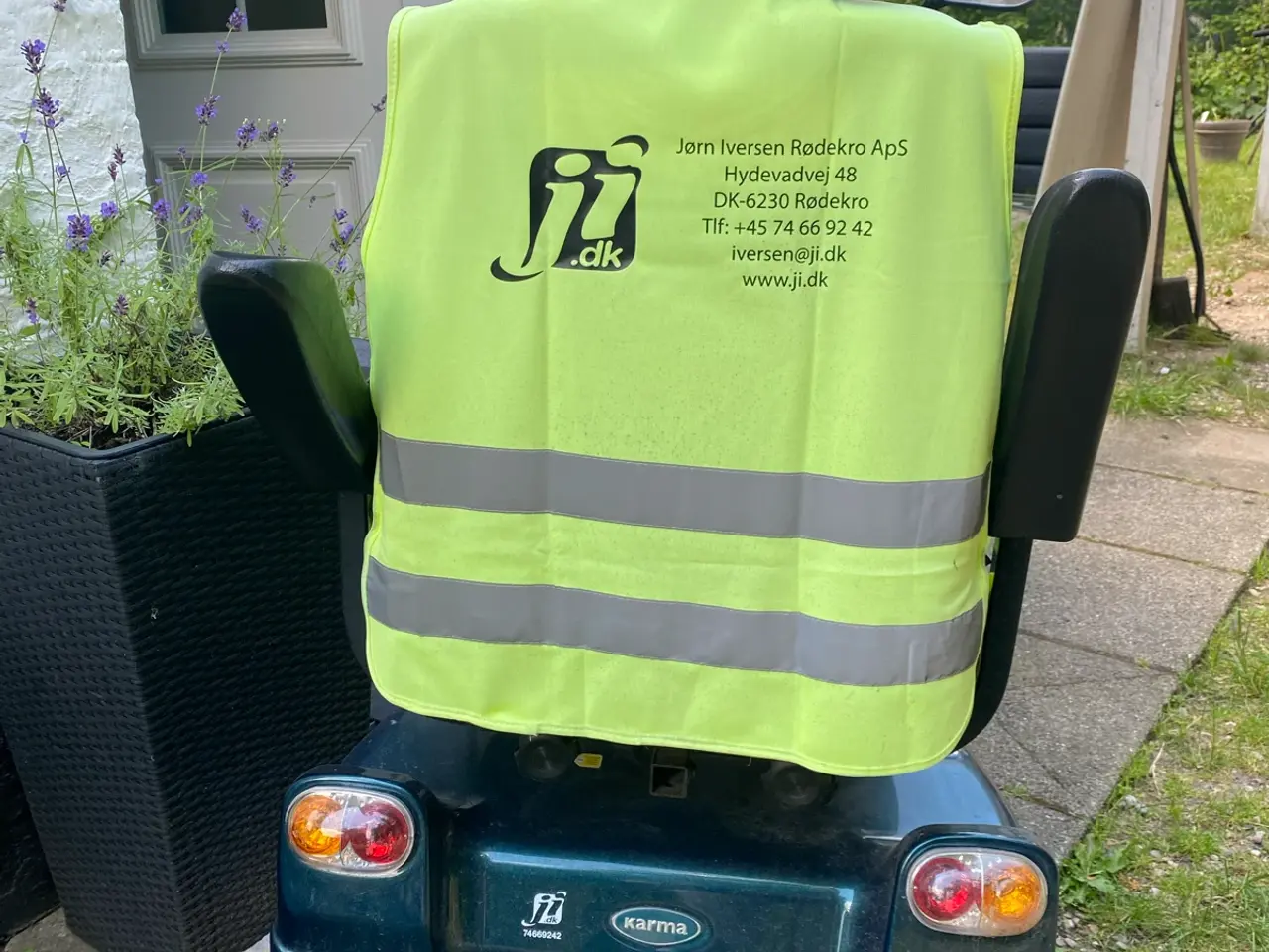 Billede 3 - Grøn Karma el-scooter