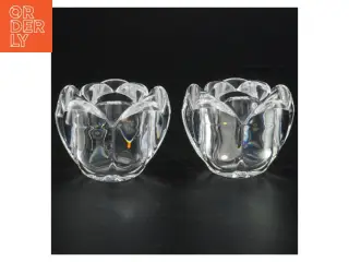 Holmegaard fyrfadsstager (str. 6 x 8 cm)