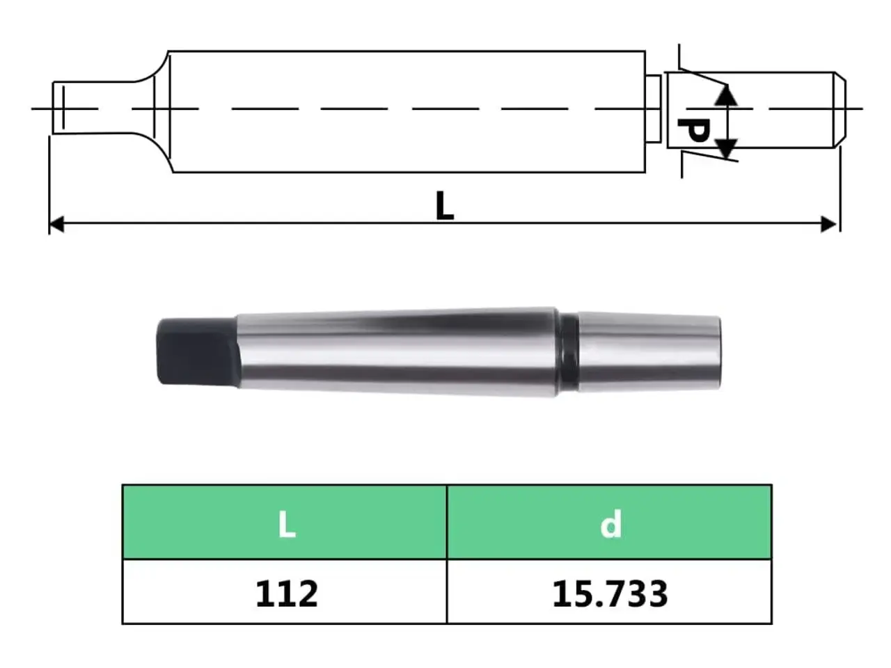 Billede 9 - Borepatron med quick release MT2-B16 - 13 mm spændeområde