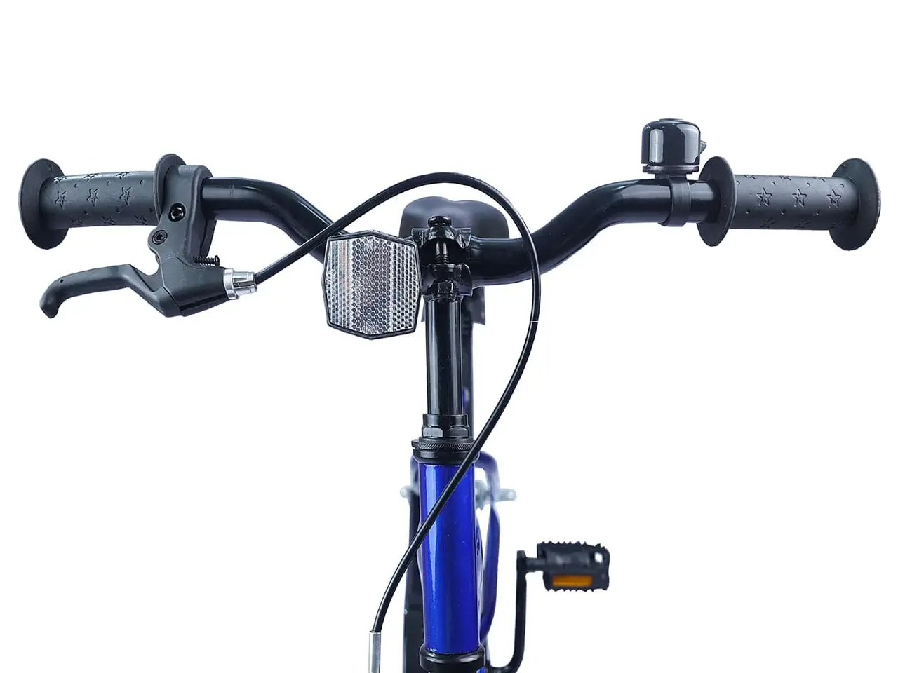Billede 5 - Børnecykel 18" til 5-7 år - mørk blå, enkelt gear