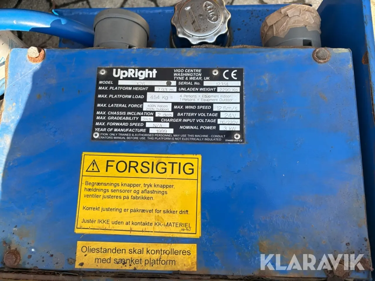 Billede 9 - Sakselift UpRight X26