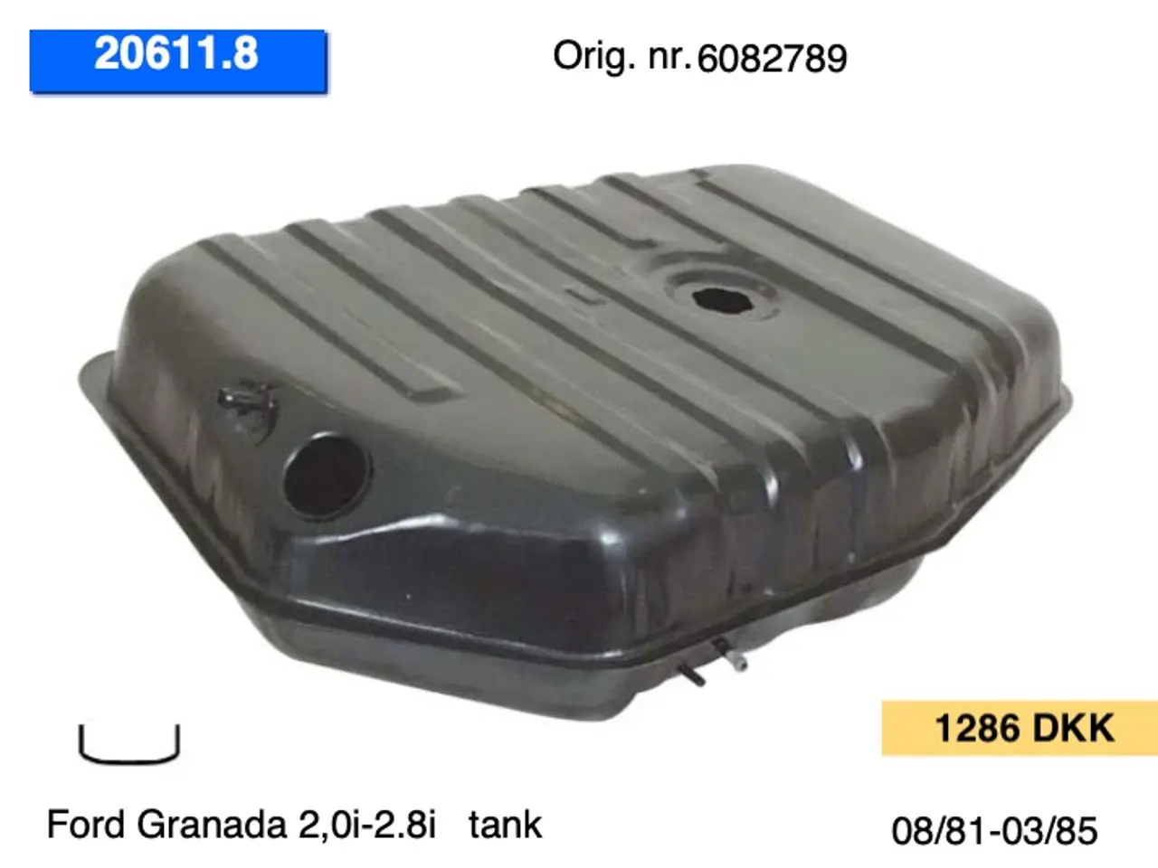 Billede 1 - Ford Granada tanke 