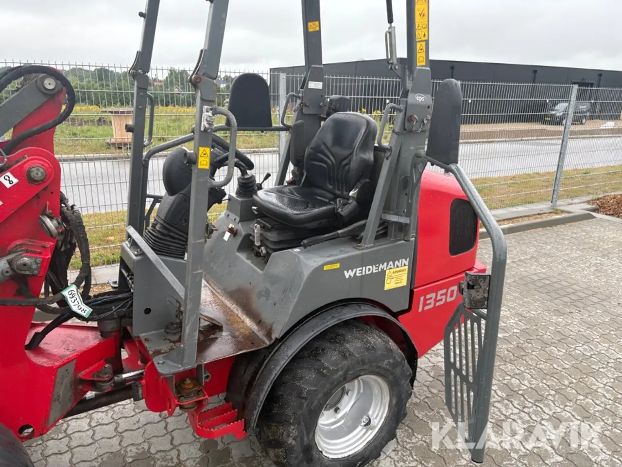 Billede 8 - Minilæsser Weidemann 1350 CX45 med tilbehør