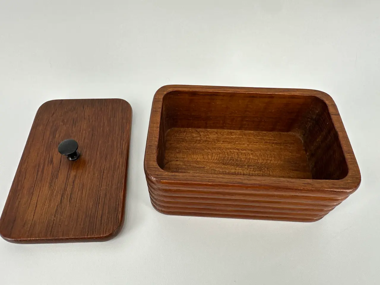 Billede 8 - Retro smørskål / skål i teak