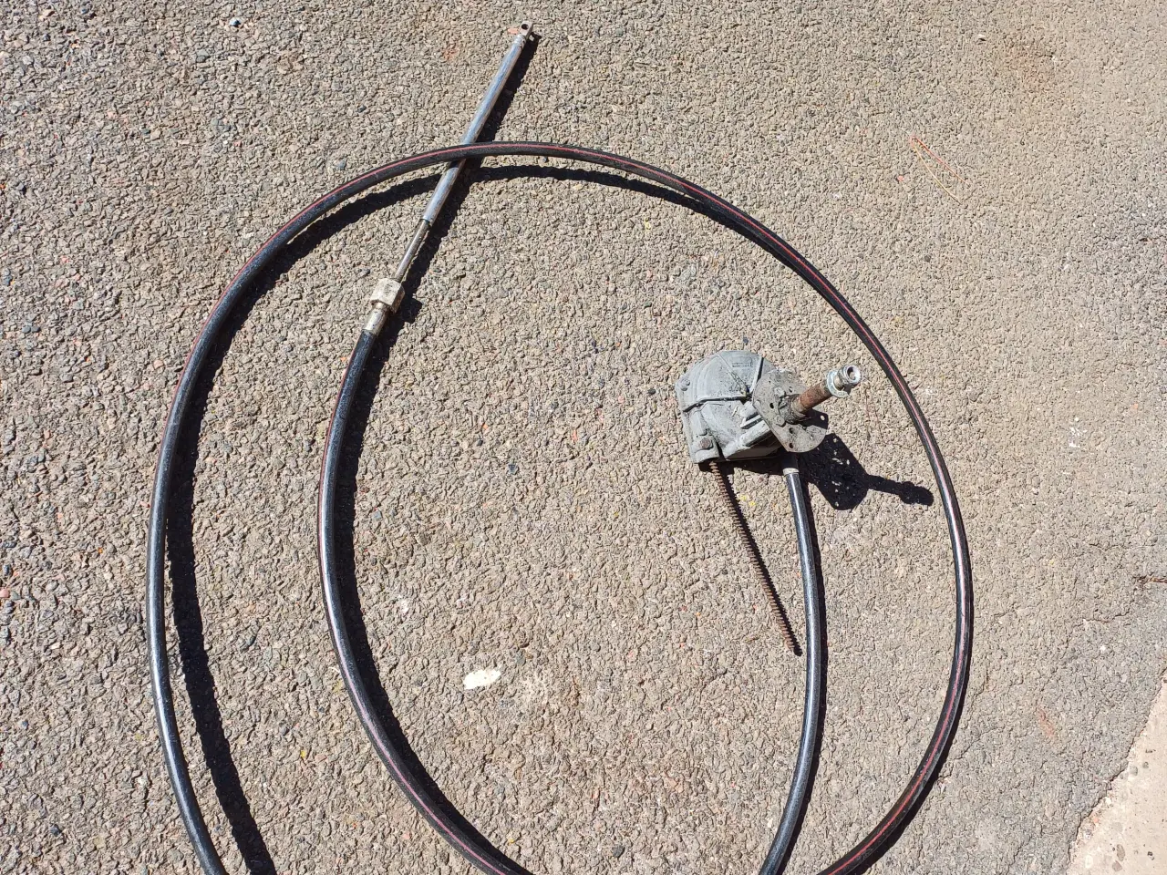 Billede 1 - teleflex styrring 