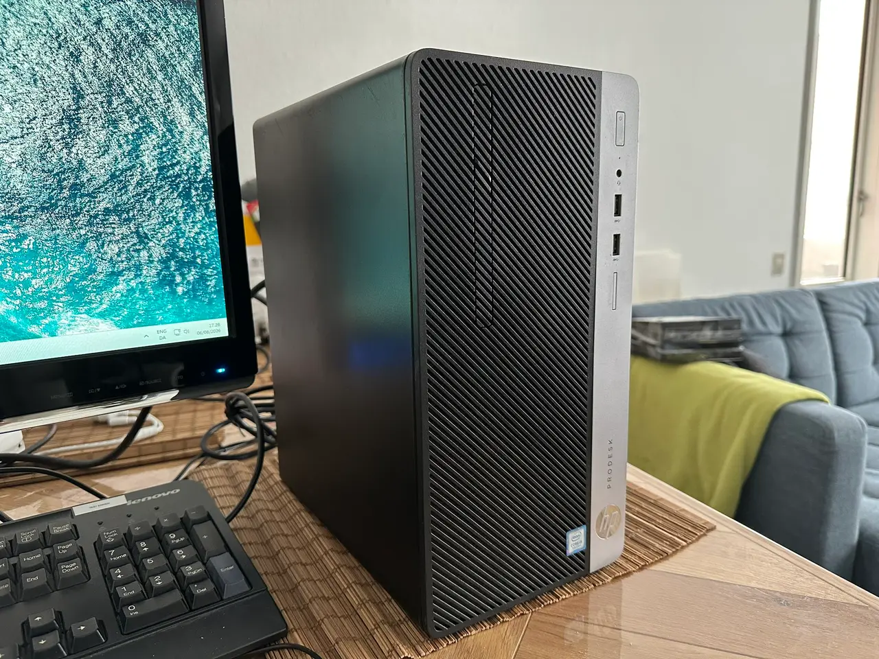 Billede 2 - HP Prodesk, i5-7500, 120 GB SSD, 4 GB RAM