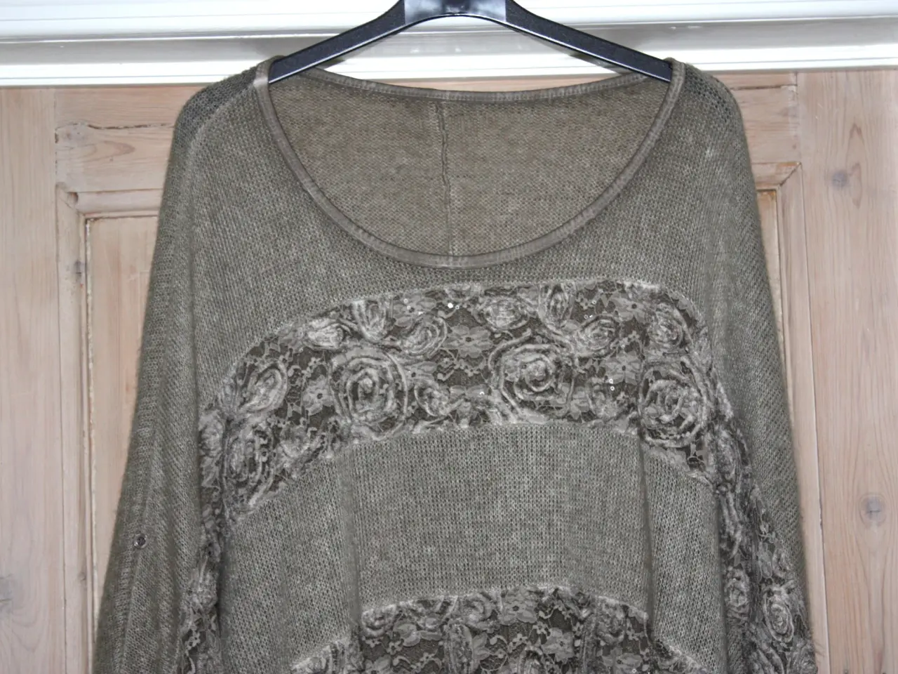 Billede 2 - Bluse made in Italy str. L 30% mohair 70% polyeste