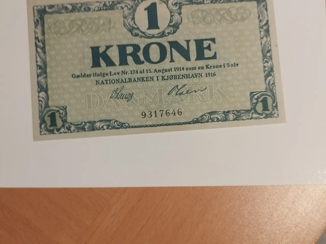 Billede 2 - 1 Krone 1916. God stand
