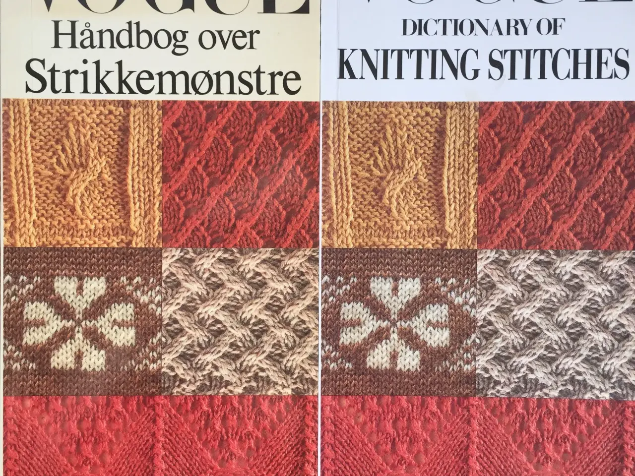 Billede 1 - VOGUE - Håndbog over STRIKKEMØNSTRE (pr.stk.)