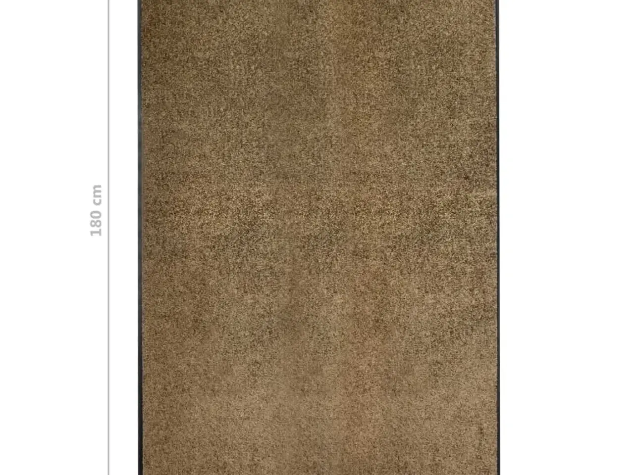 Billede 6 - Vaskbar dørmåtte 120x180 cm brun