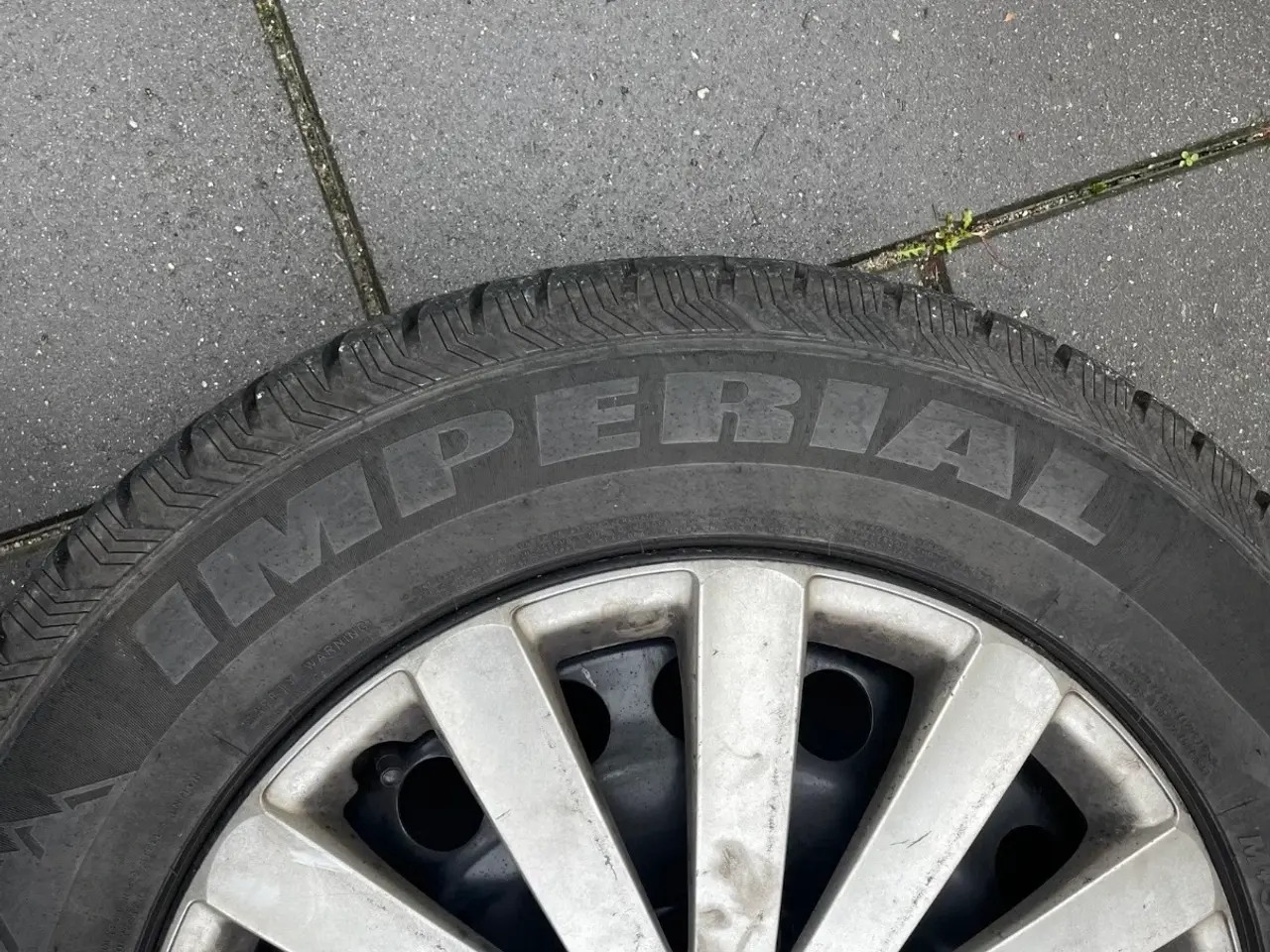 Billede 3 - Stålfælge, 17", 215 / 65, vinterdæk, 
