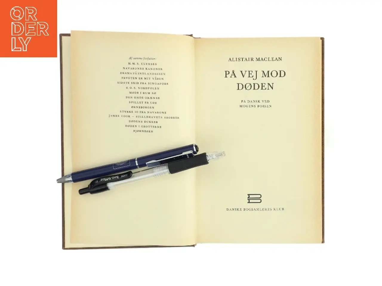 Billede 2 - På vej mod døden af Alistair Maclean (Bog)