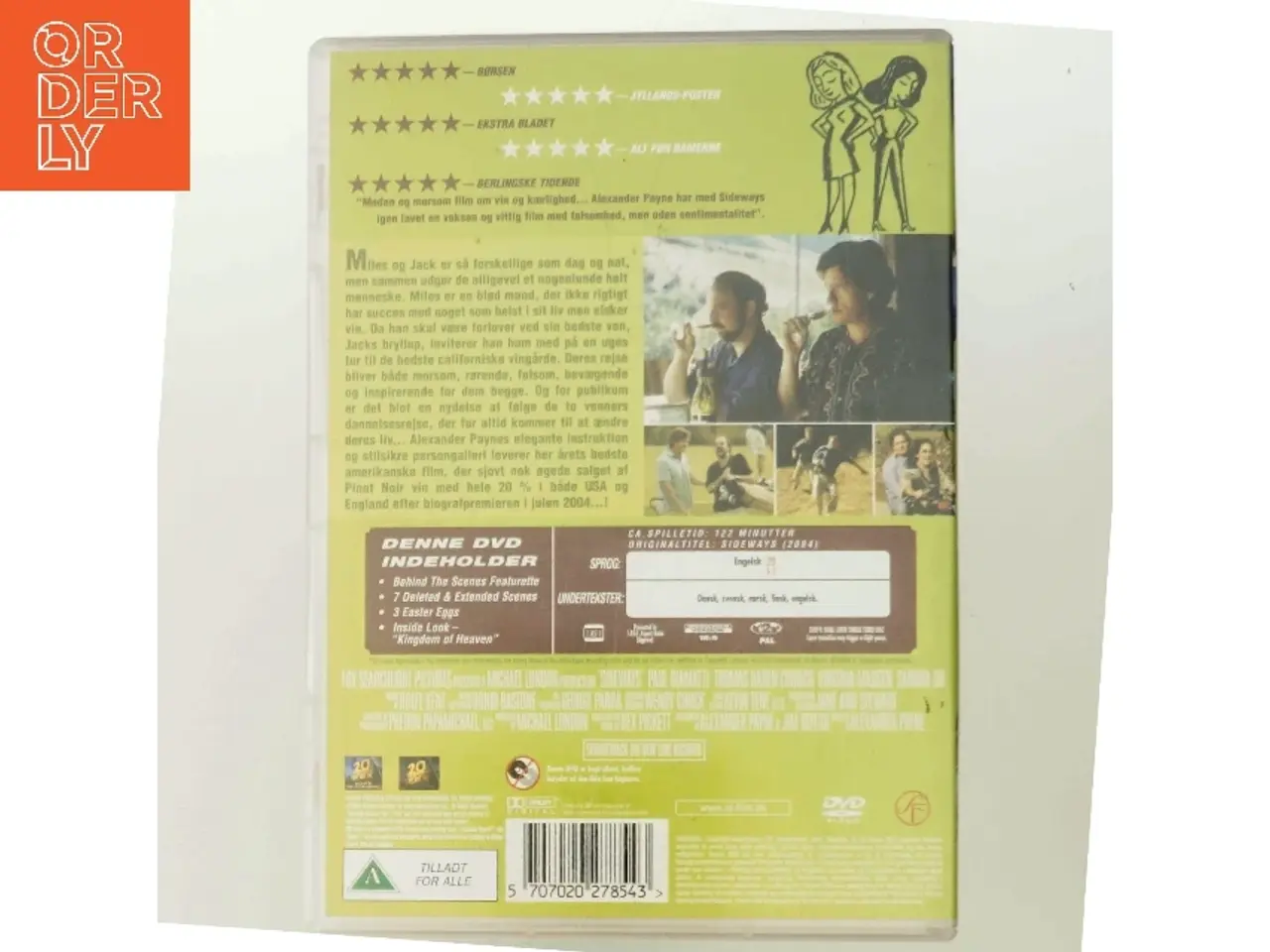 Billede 3 - Sideways med Paul Giamatti (DVD)