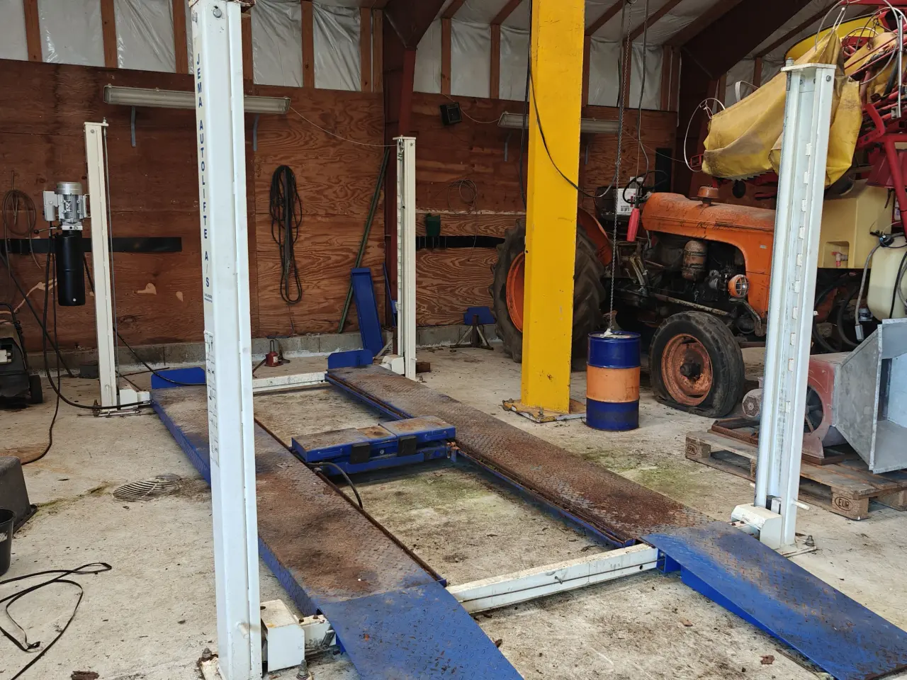 Billede 2 - Autolift 4 søjlet Jema som ny