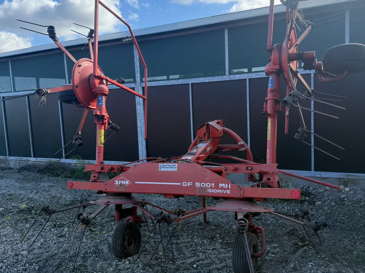 Billede 2 - Kuhn 4 rotor høveder. 5m 