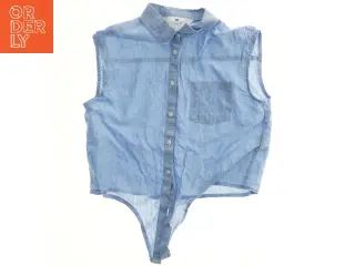 Ærmeløs skjorte-bodystocking fra H&M (str. 146)