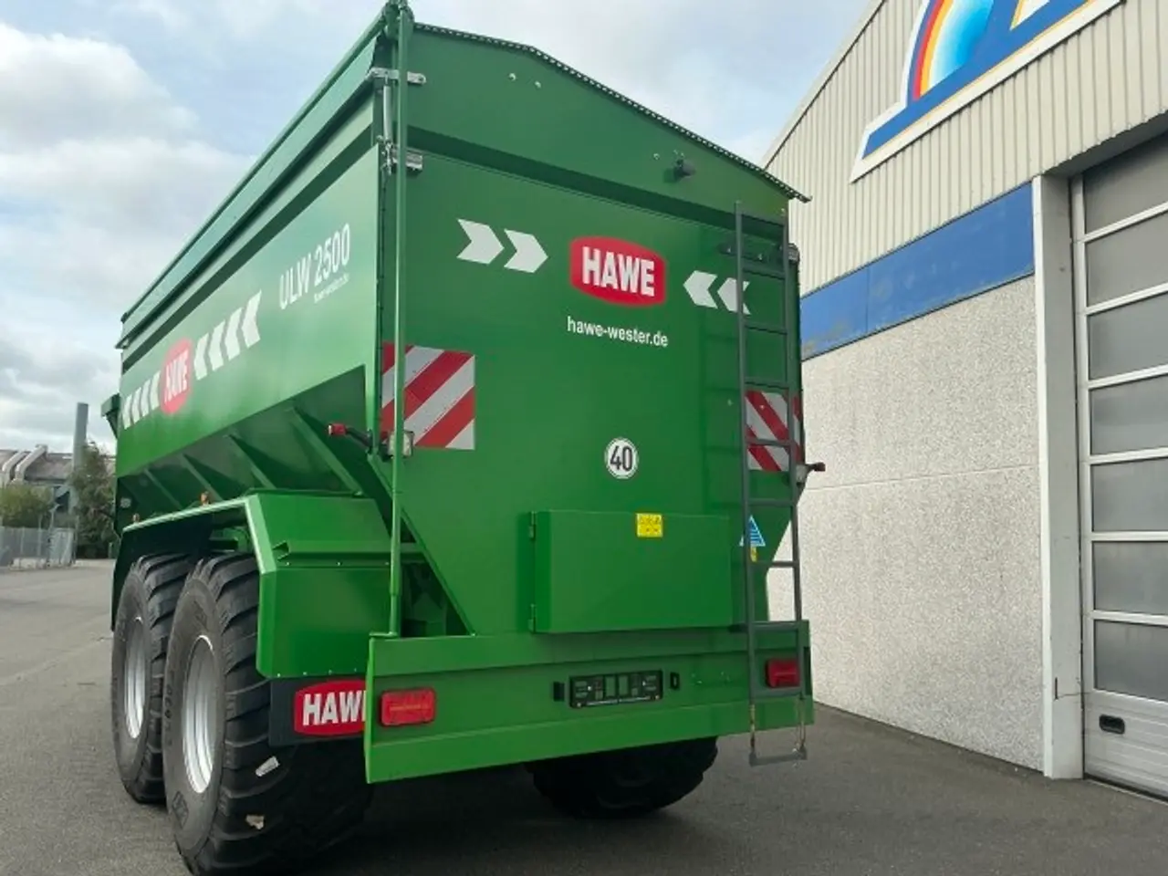 Billede 7 - Hawe Ulw 2500 22 t sneglevogn