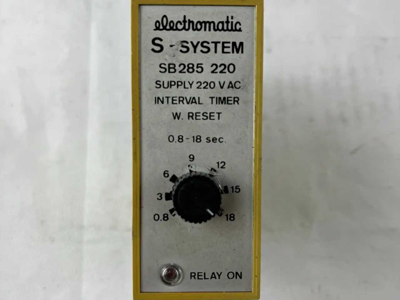 Billede 2 - Electromatic SB285 220 Interval Timer 220VAC Reset