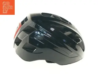 Cykelhjelm med LED lys (str. 27 cm)