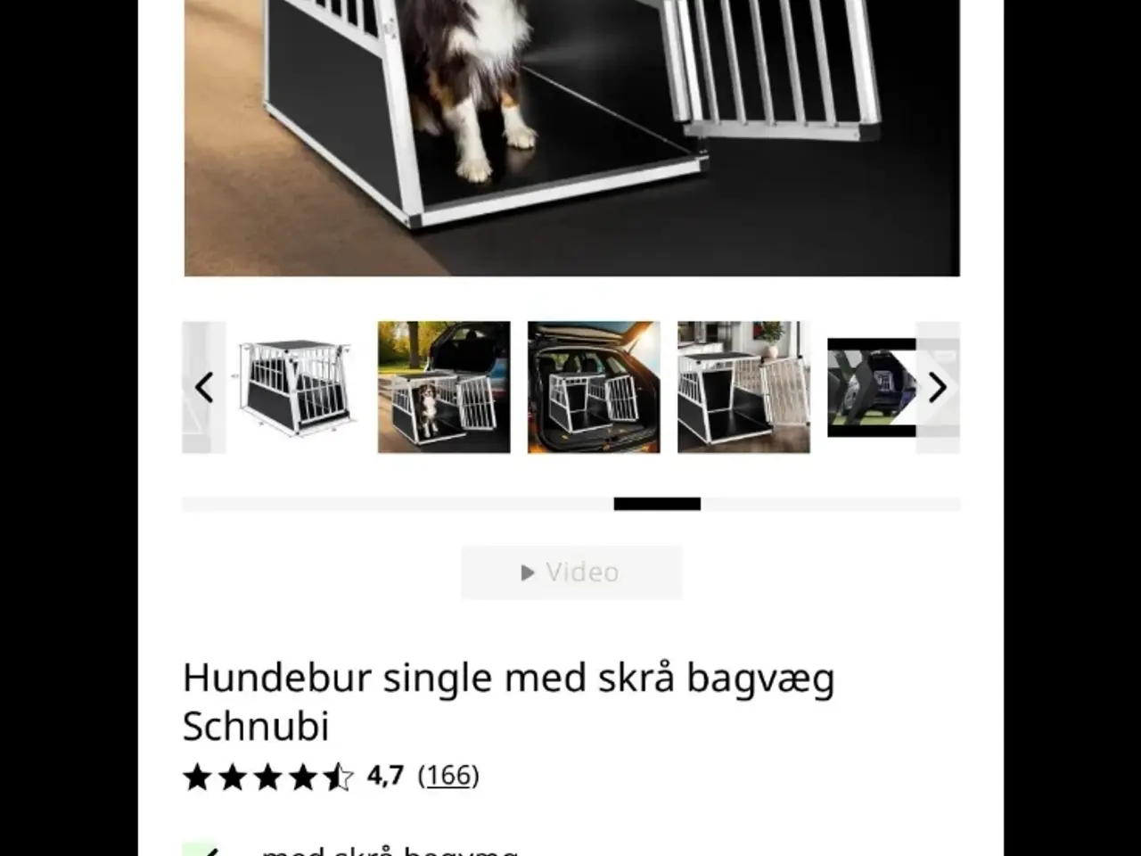 Billede 3 - Hundebur stor