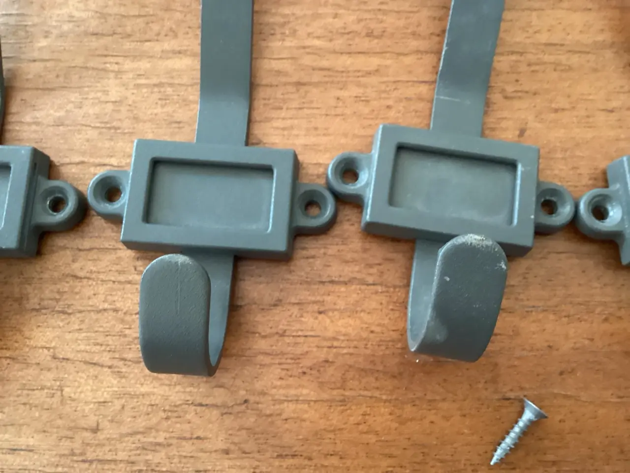Billede 3 - 5 styk knager metal, industrielt look