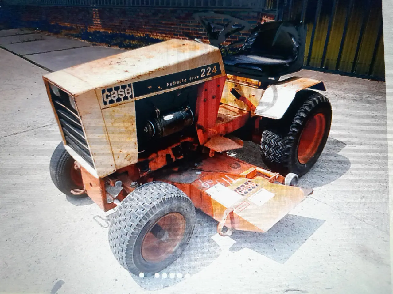 Billede 1 - Case havetraktor