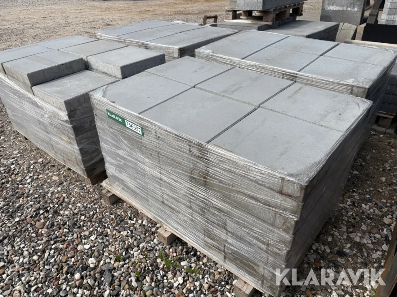 Billede 1 - Betonfliser 191 Styk ca. 30 m²