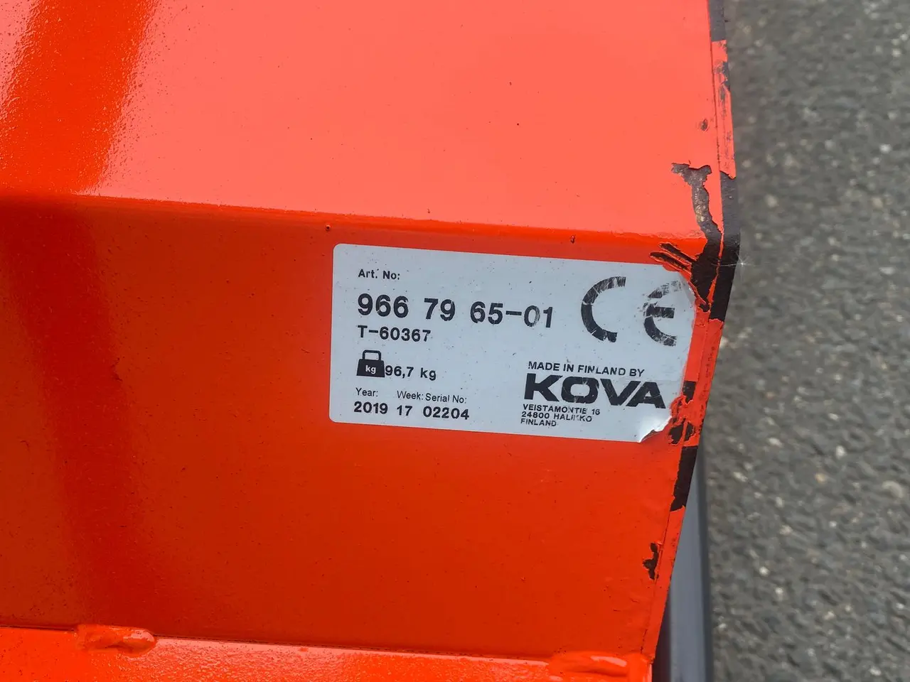 Billede 5 - Husqvarna Slagleklipper 110 cm