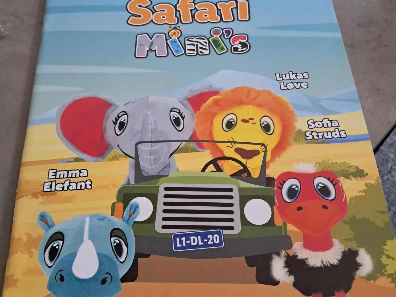 Billede 1 - Saml alle de forskellige Safari Mini's plysdyr 
