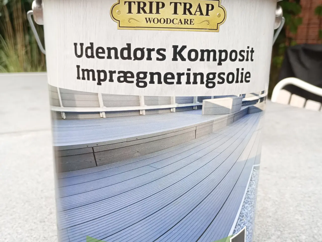 Billede 1 - Sort komposit imprægneringsolie fra Trip Trap