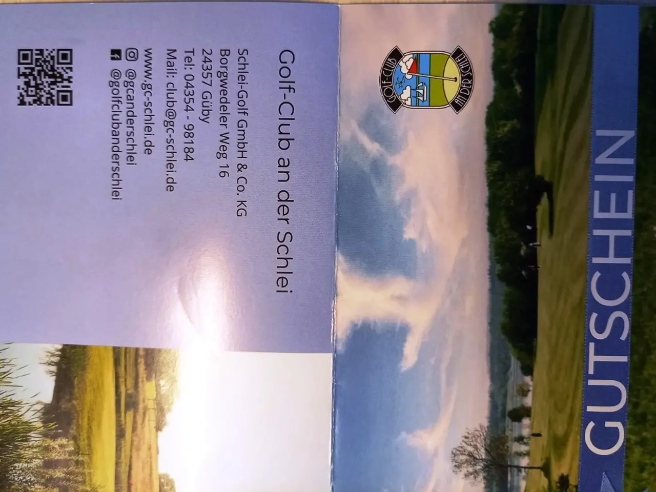 Billede 1 - Greenfee Gutschein. Golf an der Schlei, Tyskland.