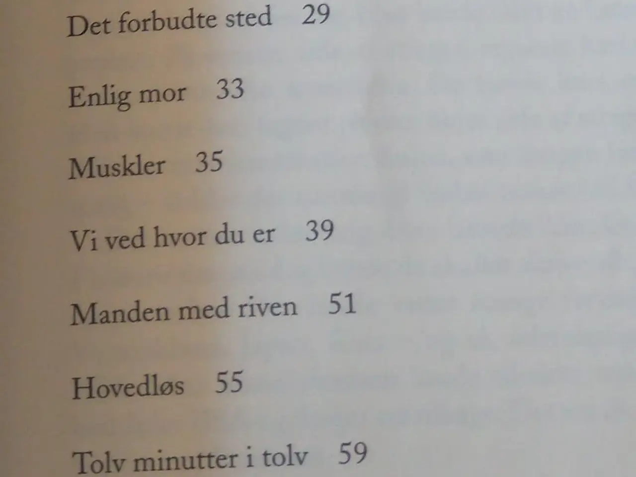 Billede 3 - Muskler og andre noveller. Af Peter Mouritzen