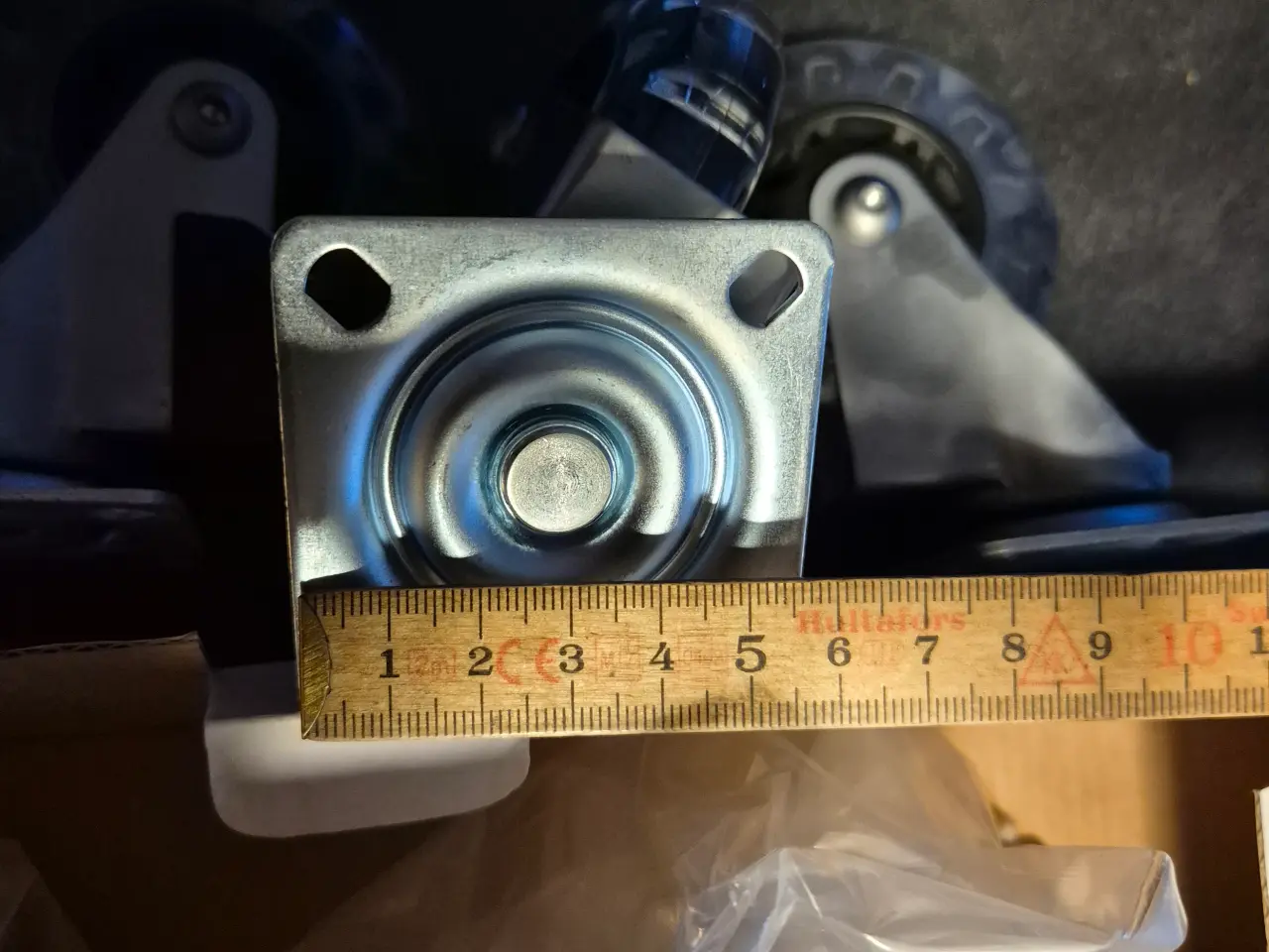 Billede 2 - Møbelhjulssæt 95mm