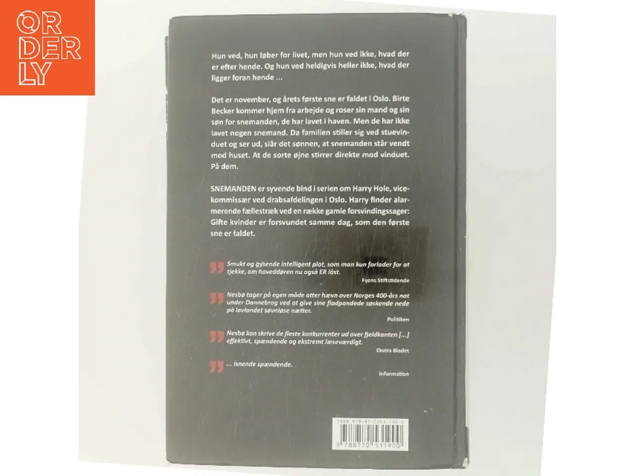 Billede 3 - Snemanden af Jo Nesbø (Bog)