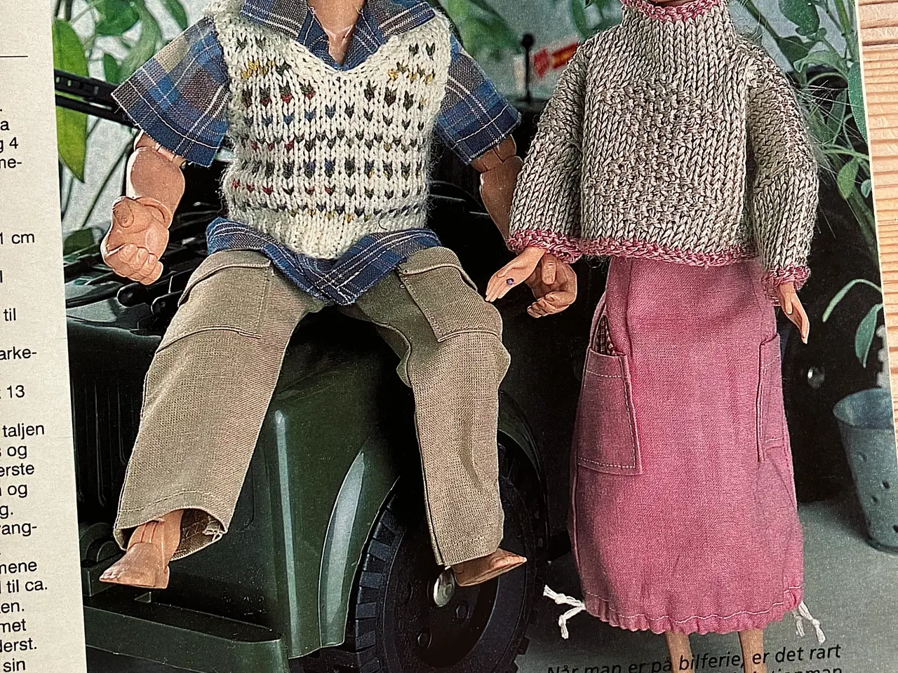 Billede 7 - 12 sider Sy og Strik til Barbie og drengene