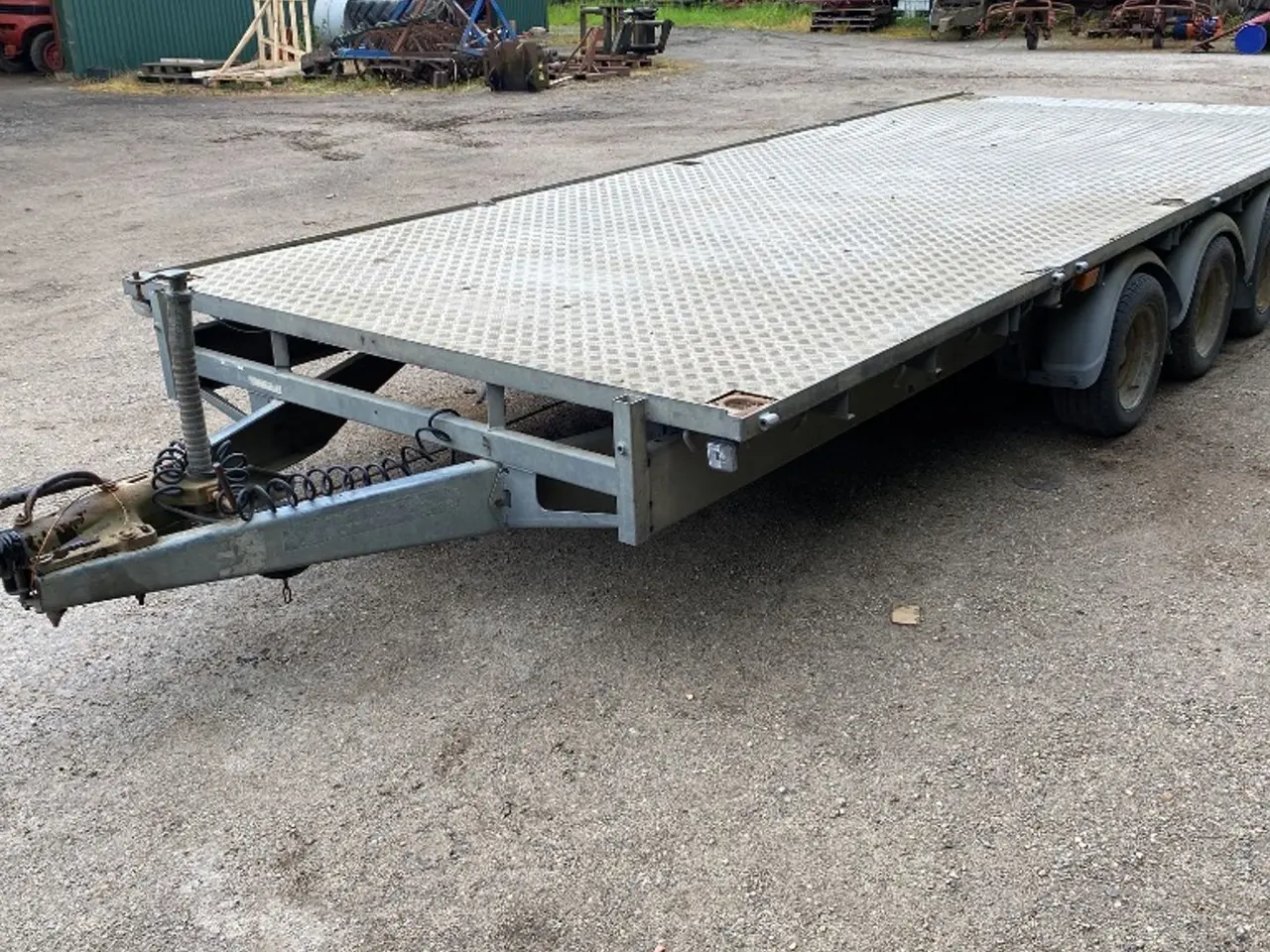Billede 1 - Ifor Williams LM187G3 3-akslet ladtrailer