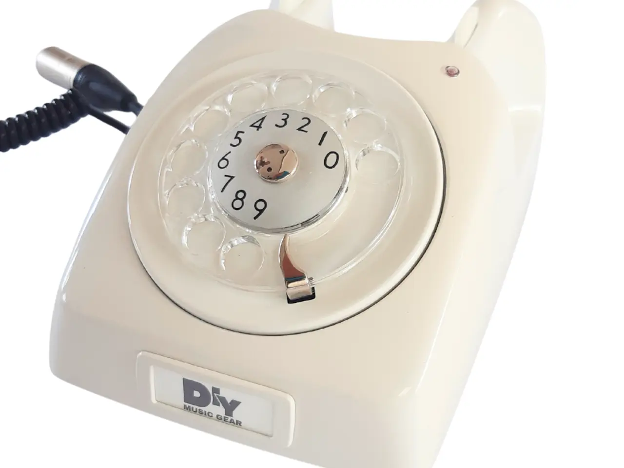 Billede 4 - Retro telefon mikrofon 2 (Hvid)