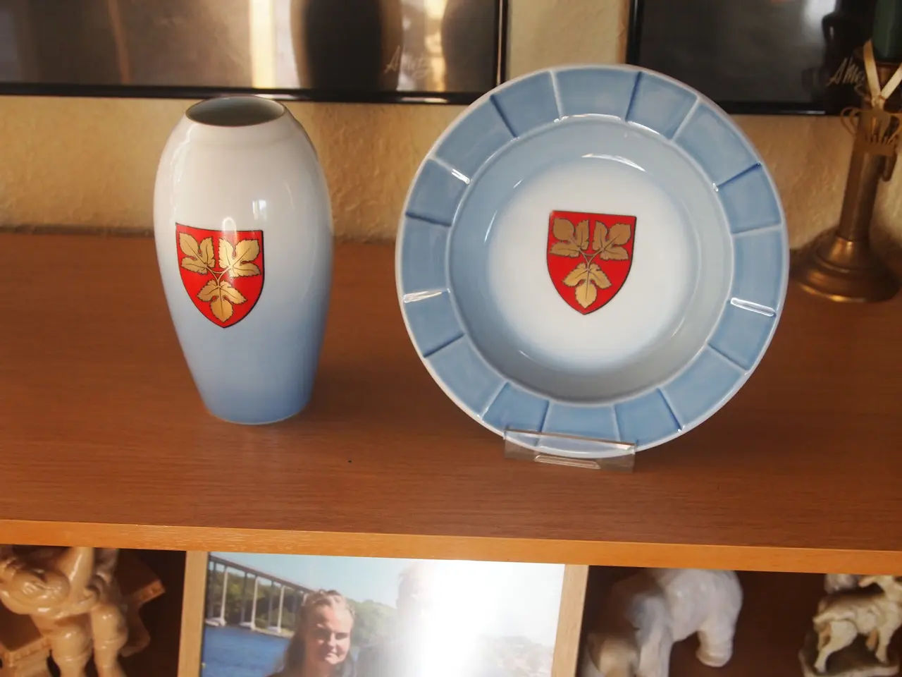 Billede 1 - vase og skål