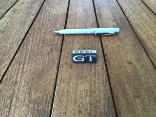Opel  GT emblem gammelt Ubrugt 