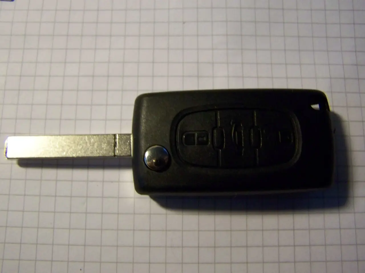 Billede 5 - Flipnøglehus Peugeot / Citroen