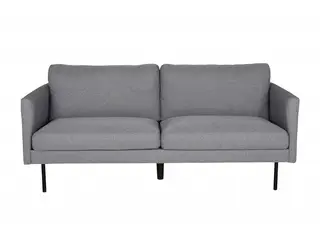 Zoom 2 personers Sofa - Sort og Grå