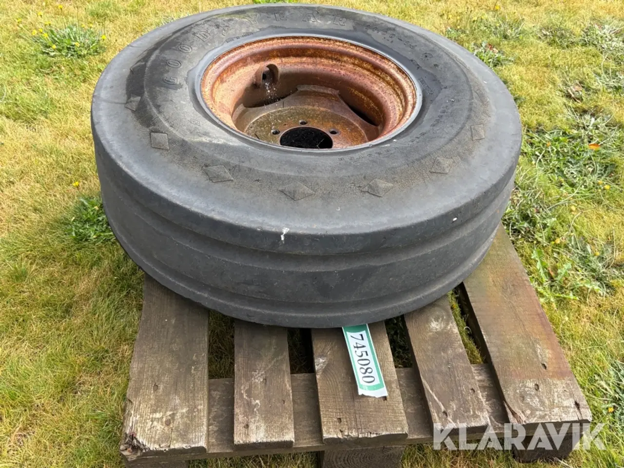 Billede 8 - Landbrugs hjul Goodyear Super rib tractor