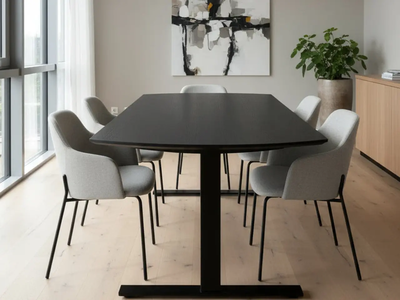 Billede 2 - Dencon Delta Bord - Sort 150x90 cm