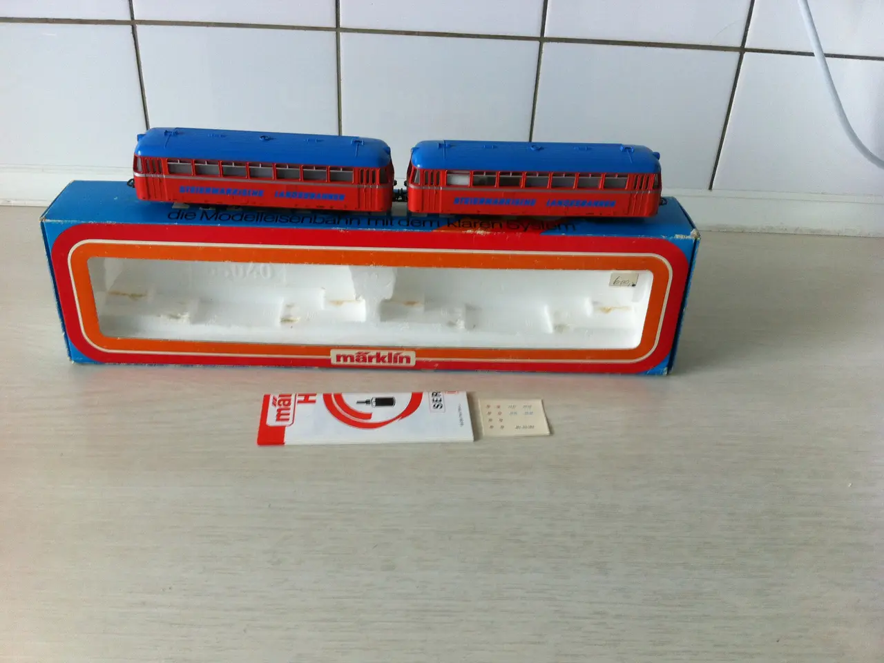 Billede 1 - Märklin 3140 Østrigsk Digital skinnebus