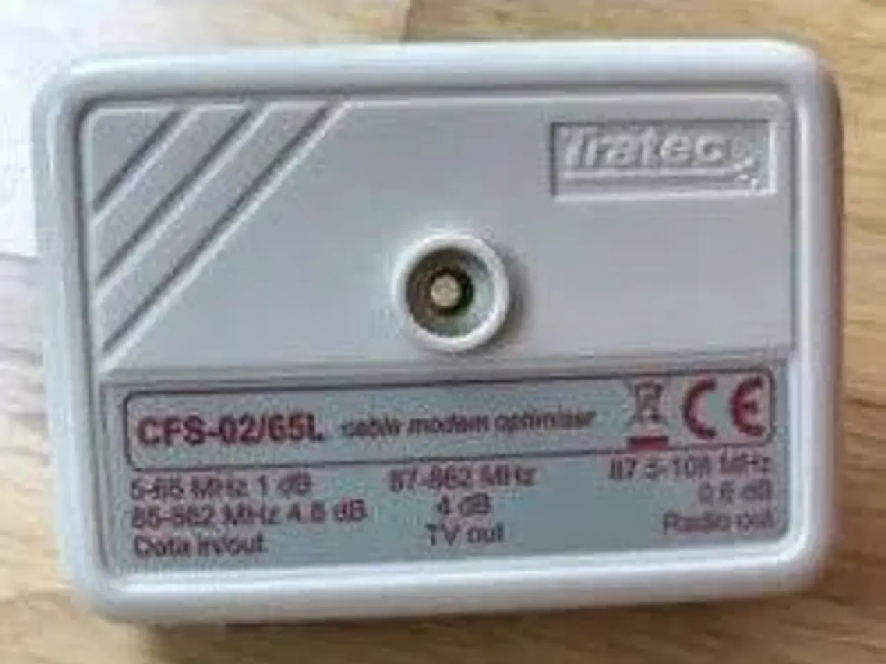 Billede 1 - Tratec CFS-02/65 Cable Modem Optimizer / Splitter